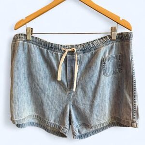 Faded Glory Denim Drawstring Short